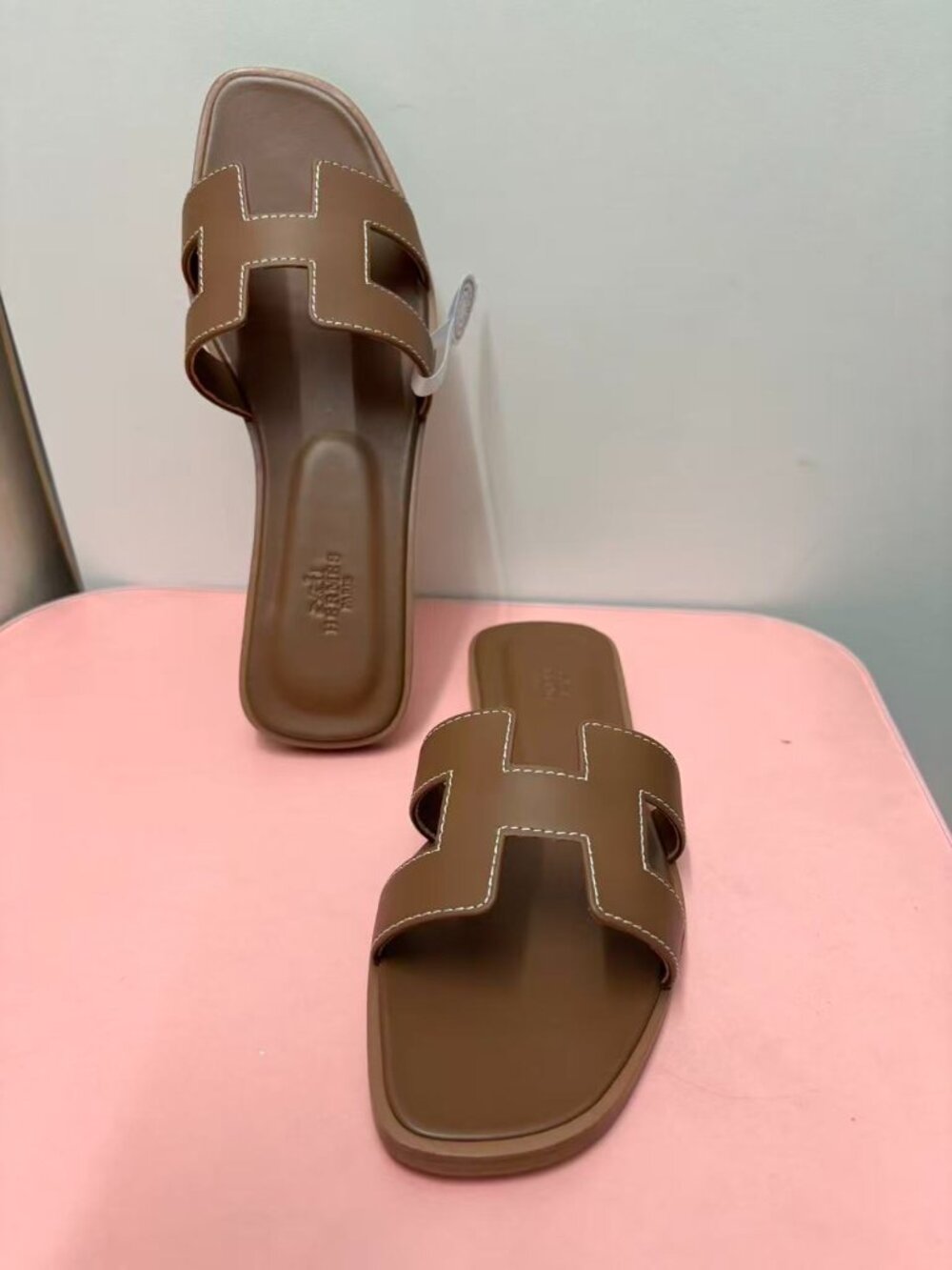 Hermes Brown Sandals - Picture 5 of 6